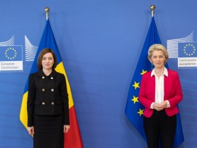 Maia Sandu a discutat cu Ursula von der Leyen, Președinta Comisiei Europene. Subiectele abordate